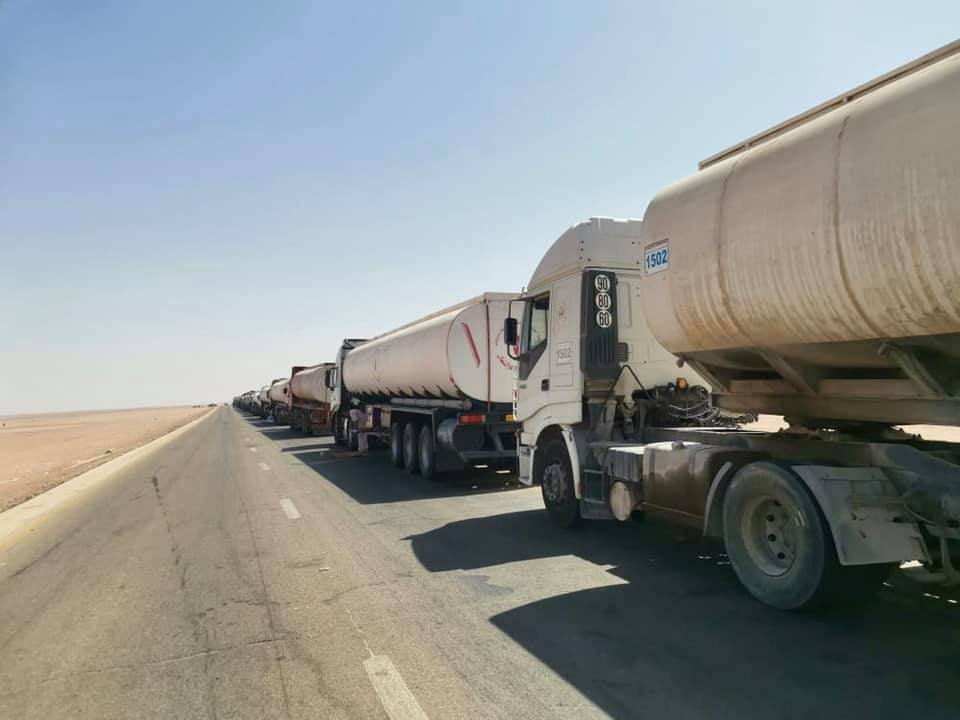 نقل كاز و كازوايل لصالح معمل نجمه كركوك للمحافظات الشمالية